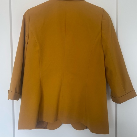 JL Jules & Leopold Studio Mustard Blazer – Size M - Picture 5 of 9